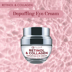 Clear Beauty Retinol Eye Cream made in South Korea, trusted skincare origin.