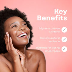 Packaging details of Clear Essence bottle illustrating premium skincare design