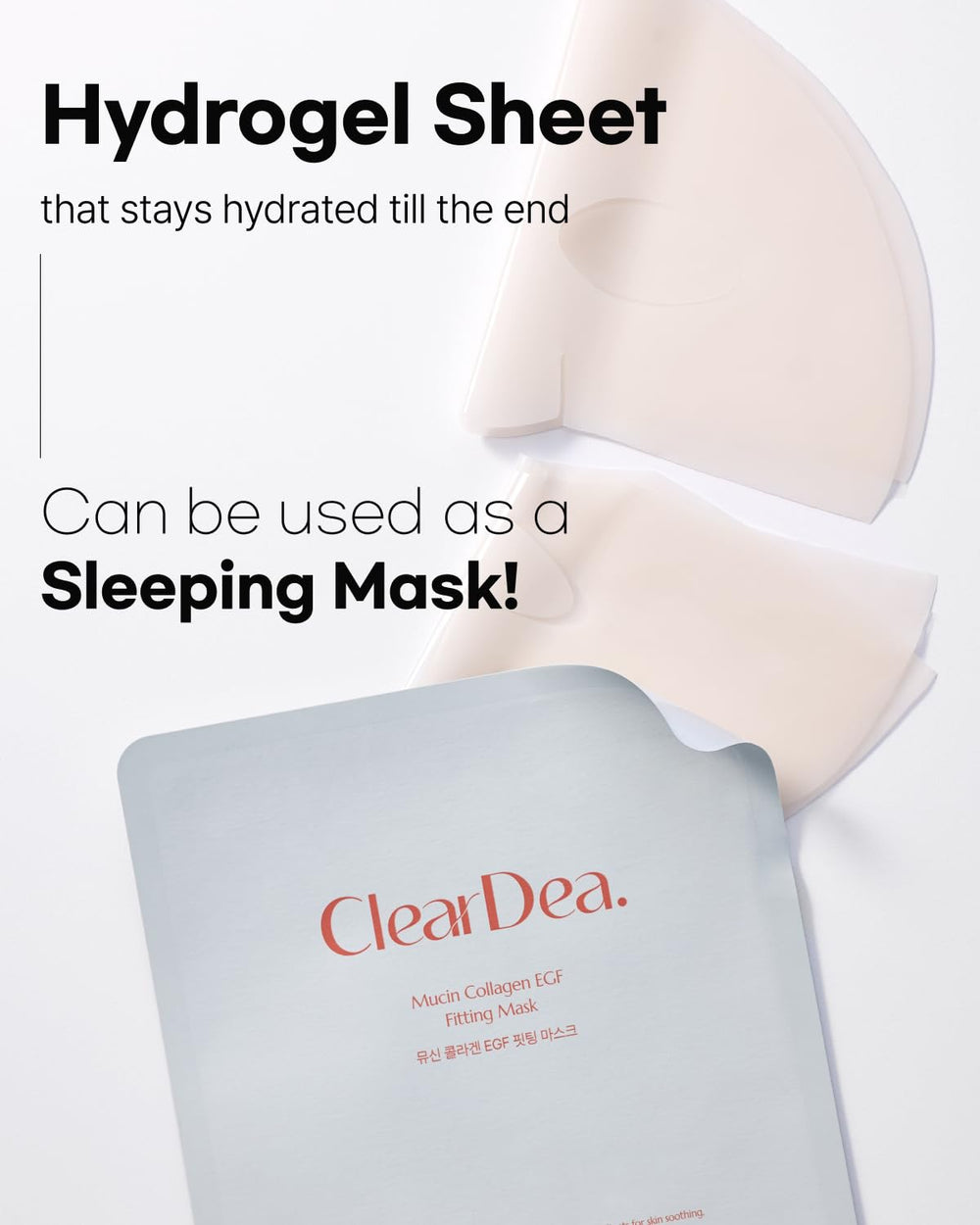 ClearDea multi-peptide complex enhances a healthy-looking, resilient complexion