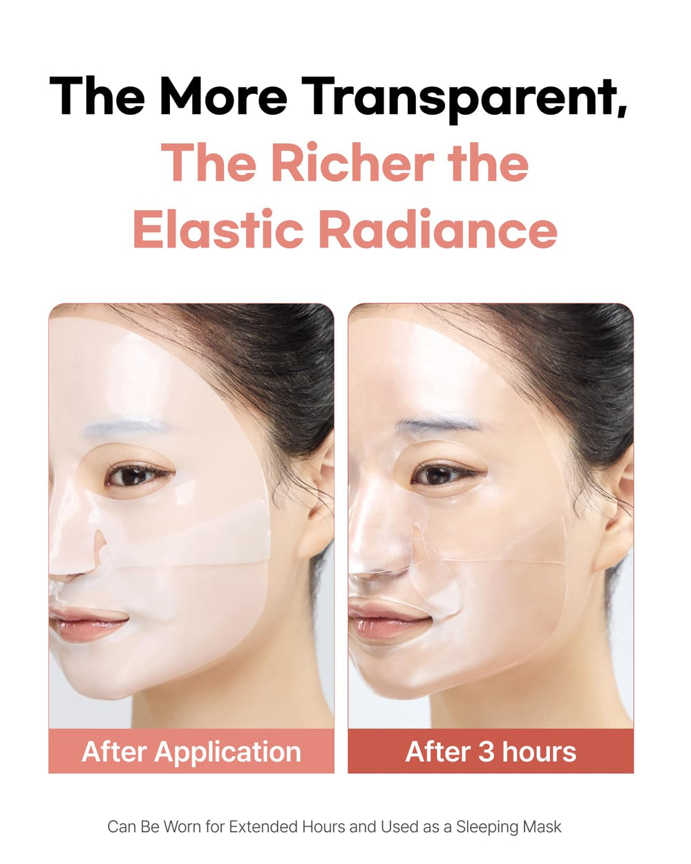 ClearDea nightly mask ritual leaves skin refreshed and moisturized by morning