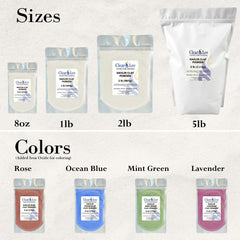 Resealable standup pouch keeps clay fresh and convenient
