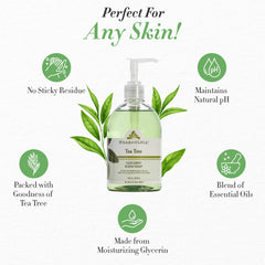 Clearly Natural Essentials 3-pack sink display emphasizes convenient, ready-to-use hand soap.