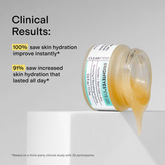 CLEARSTEM BrightEyes with stem cell blend among botanicals on display.