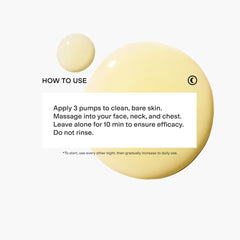 CLEARSTEM CLEARITY label close-up reveals key actives for pore care