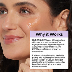 CLEARSTEM Hydraglow routine-morning-night usage guide image