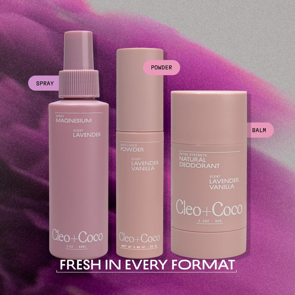 Cleo + Coco skin-soothing spray post-shave or irritation relief