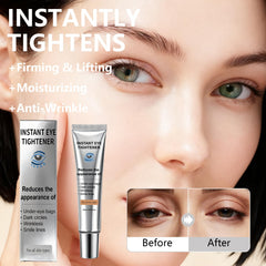 After application, CLERVUN leaves a velvety matte finish around the eyes.