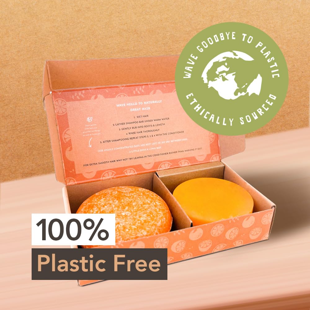 Clever Yoga travel-friendly shampoo bar in compact case for easy packing
