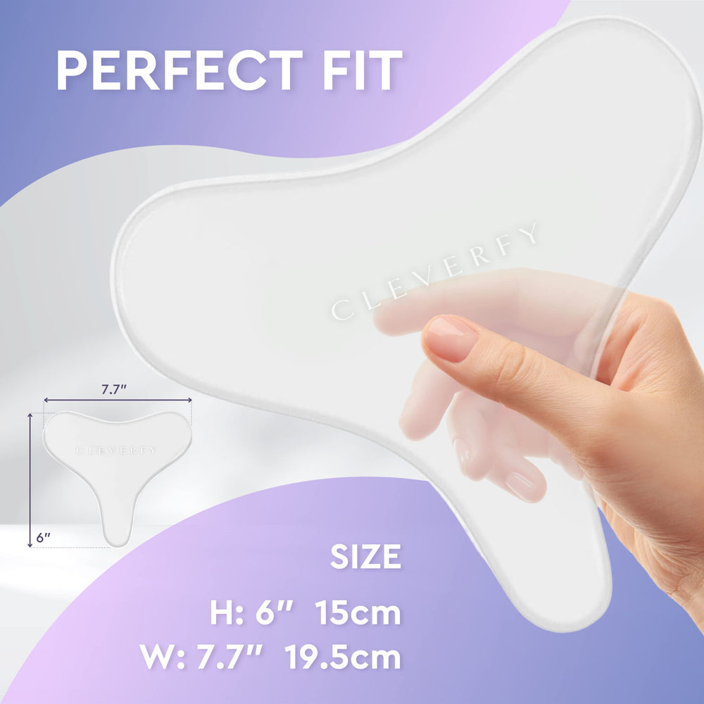 CLEVERFY hypoallergenic latex-free adhesive patch for sensitive skin.