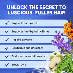 Thick lather of Clinical Effects Hair Therapy Shampoo on hair strands.