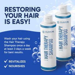 Clinical Effects bottle featuring USA-made stamp and cruelty-free messaging.