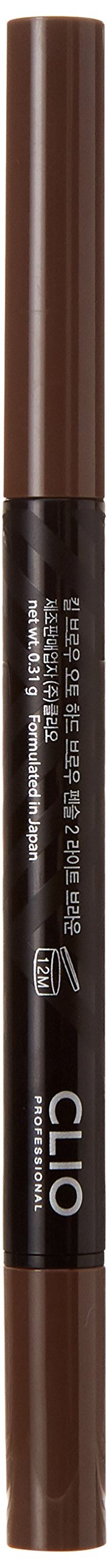 CLIO Kill Brow spoolie brush on pencil for grooming and blending