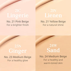 CLIO Kill Cover Mesh Glow Cushion nose area coverage for seamless blending