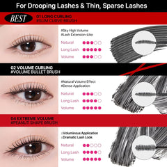 Hypoallergenic option: CLIO Kill Lash Superproof Mascara for sensitive eyes