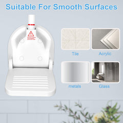 CLIO leg shaving use case demonstrates practical shower support.