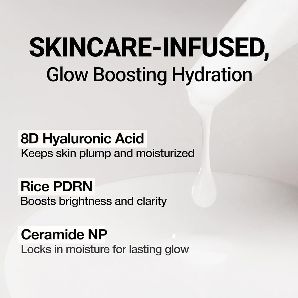 Radiance swirl image suggesting glow from CLIO Glazing Milky Essence