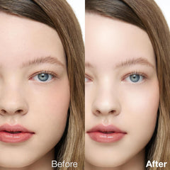 Skin-application shot of CLIO Glazing Milky Essence ready for makeup prep