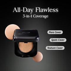CLIO PROFESSIONAL Kill Cover Founwear Cushion texture on skin demonstrating even tone
