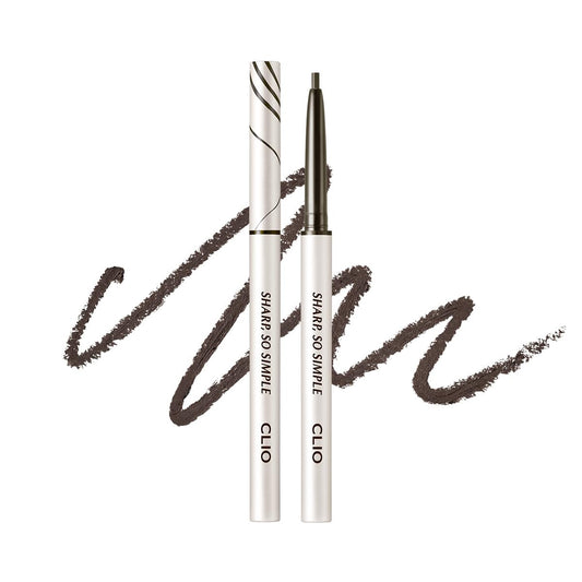 CLIO SHARP SO SIMPLE with 2mm tip for precise definition and long-lasting color.