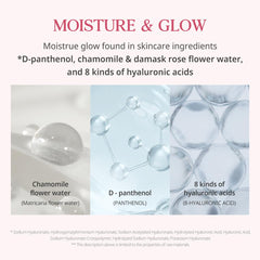 CLIO cushion with skincare infusions like rose water for hydrated skin