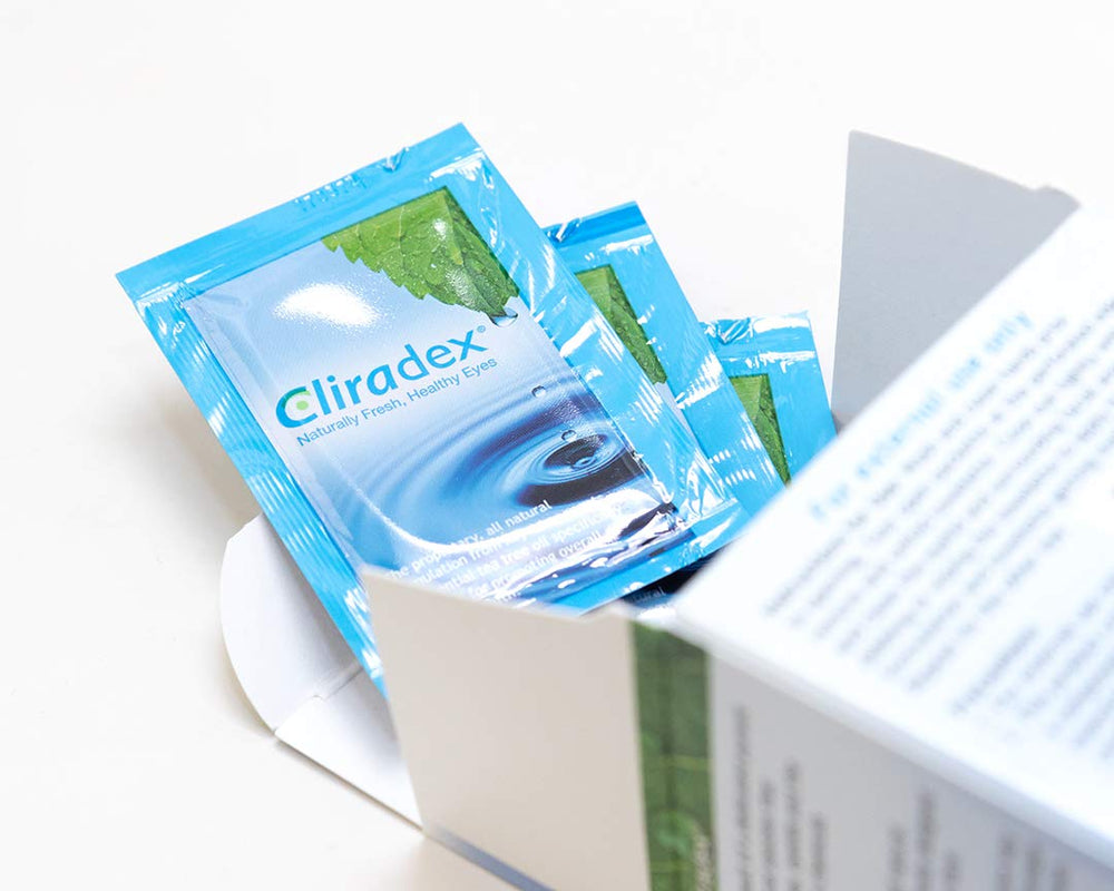 Cliradex Towelettes display on store shelf for easy access