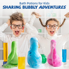 CLOUQUAR cartoon-buddy designs add charm to fizz and color play.