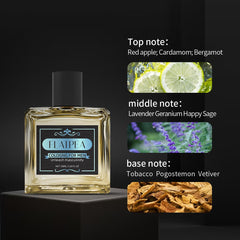 CLQFDT Woody Cologne natural leather base highlights lasting, refined scent.