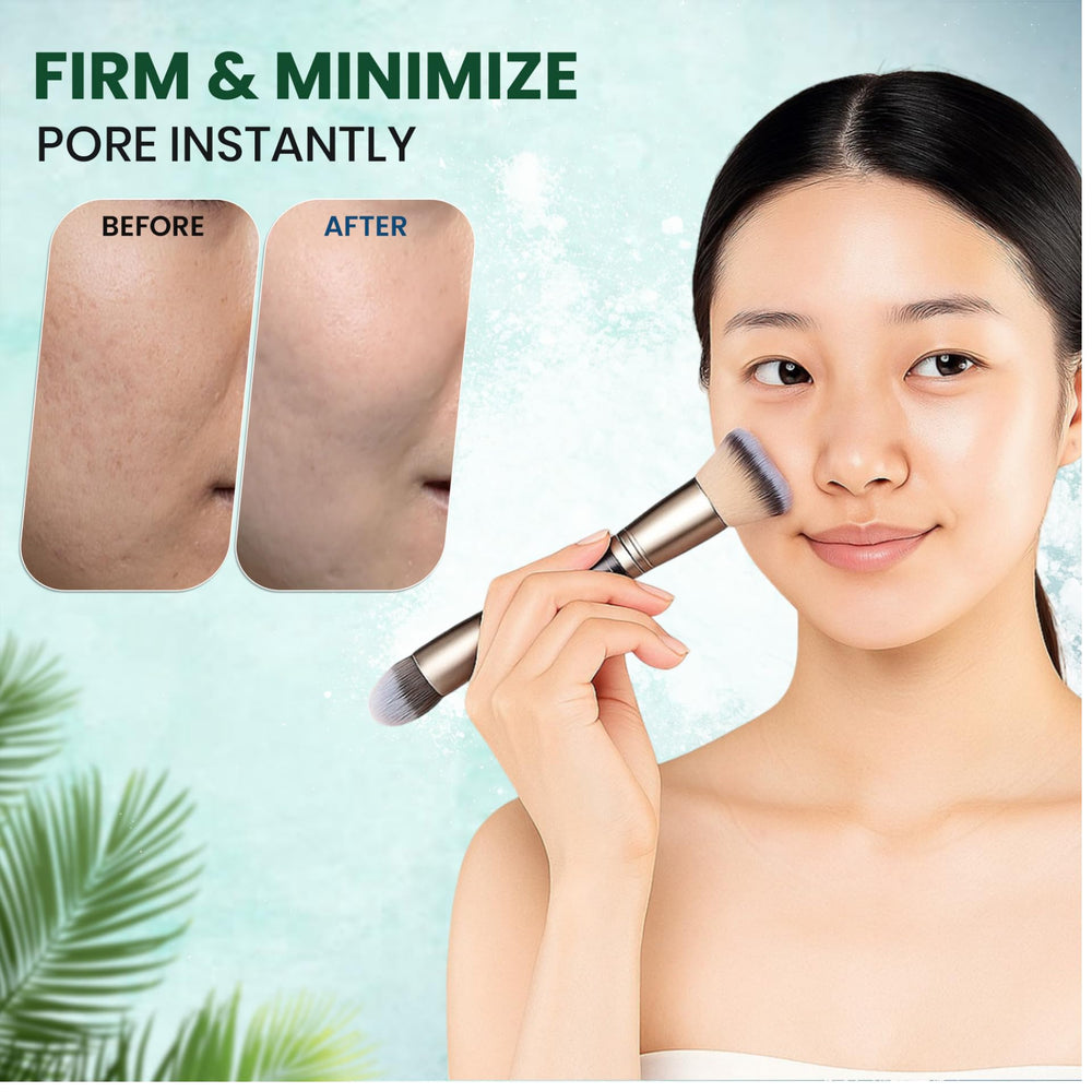 Club Suppin pore-minimizing base helps create a smooth makeup canvas.