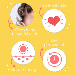 Clubman Gentle Baby Hair Lotion defines soft baby curls with lightweight hydration