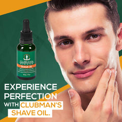 Clubman Pinaud pre shave oil drops for easy beard prep and protection