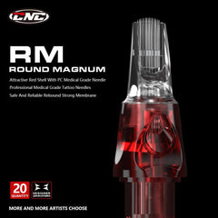 CNC 17RM no12 0-35mm round magnum for precise shading and lines
