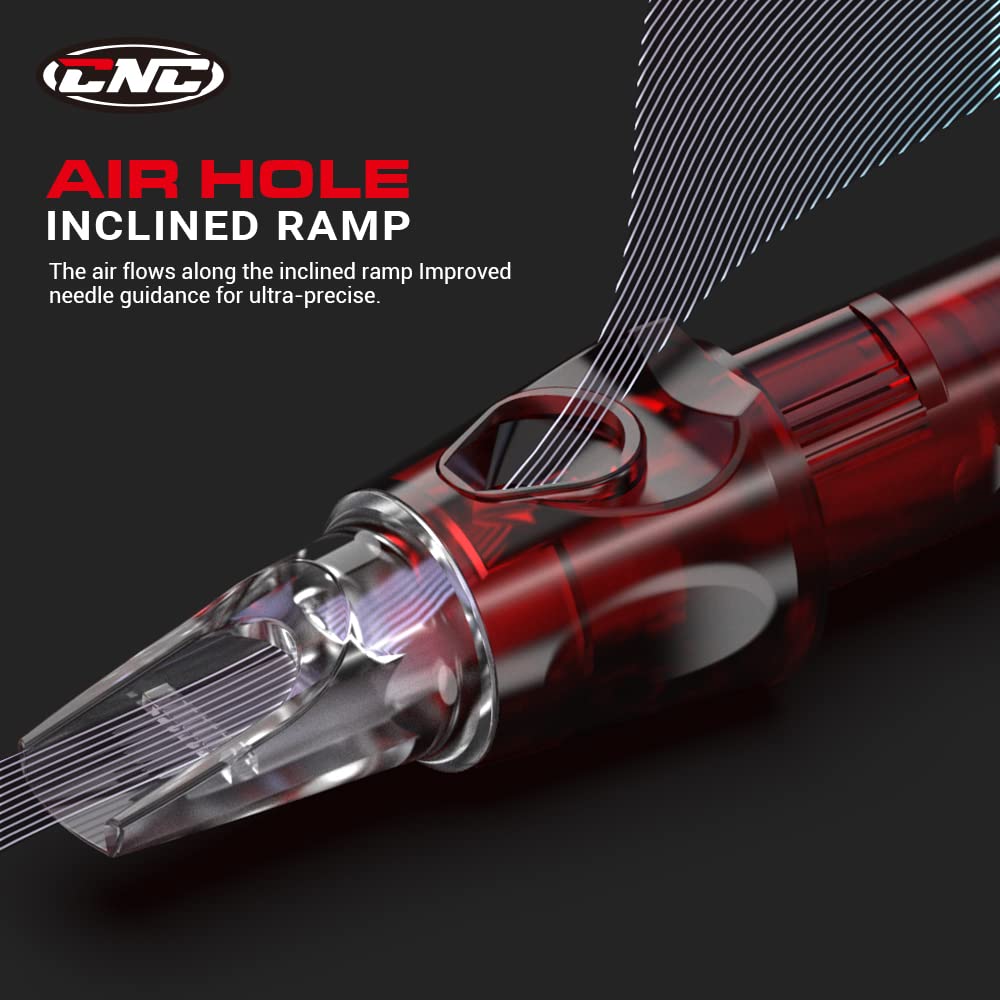 CNC Tattoo Cartridges membrane seal showing leak resistance.