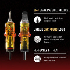 CNC cartridges featuring a secure membrane to prevent ink backflow