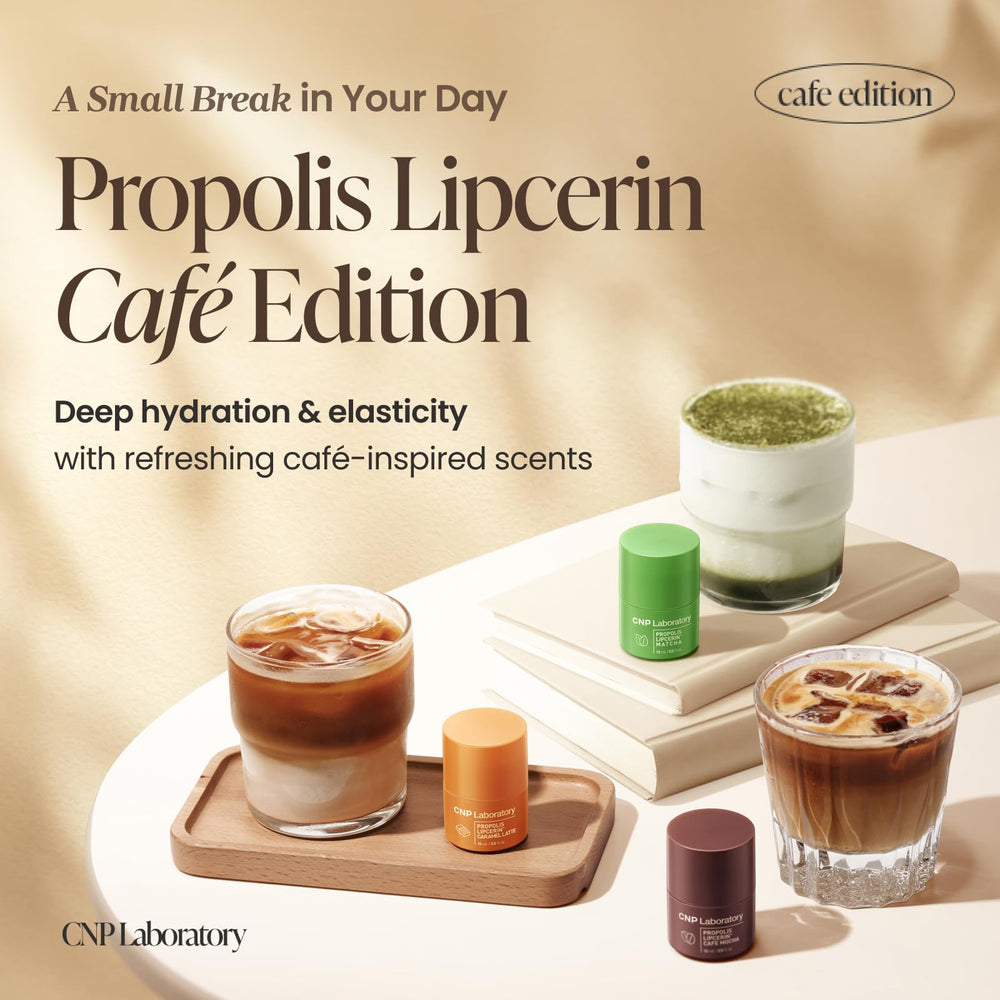 CNP Café Lip Butter Lipcerin 05 Mocha dial-apparatus enables hygienic use