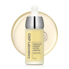 CNP Honey Glow Serum bottle delivering deep hydration for radiant skin.