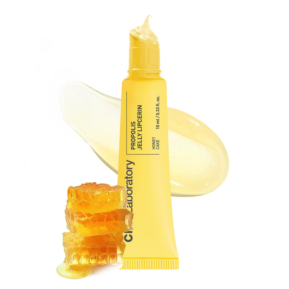 CNP Propolis Jelly Lipcerin honey cake bottle in premium packaging