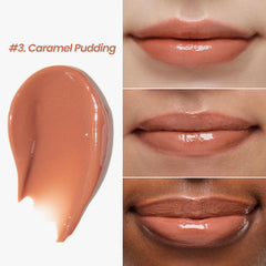Subtle caramel tint detail from CNP Propolis Jelly Lipcerin for everyday wear