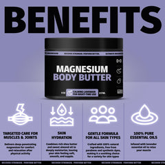 Lavender scent notes from Coach Soak Nighttime Body Butter promote relaxation.