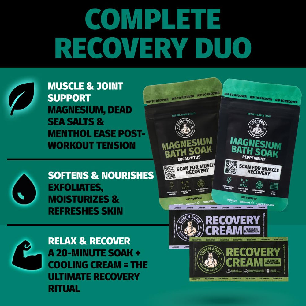 Compact trial pack suitable for athletes on the go