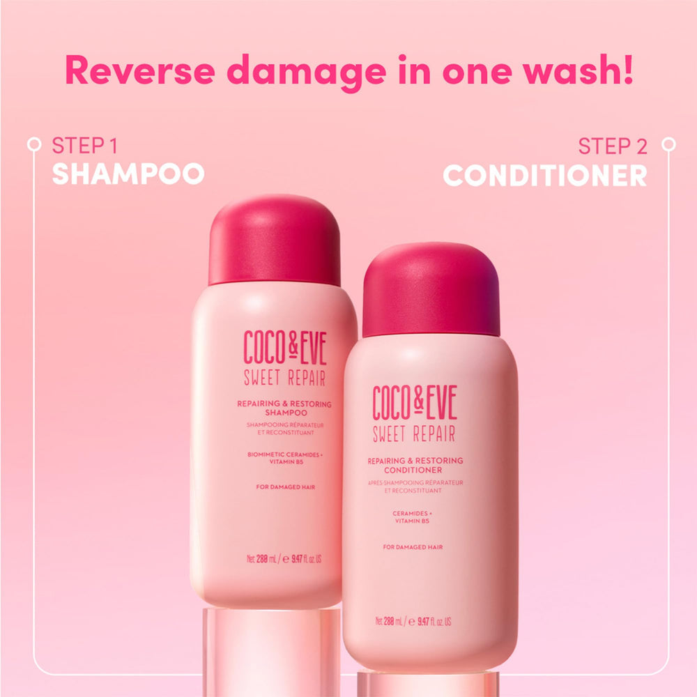 Guava honey peach fragrance note from Coco & Eve for a refreshing wash.