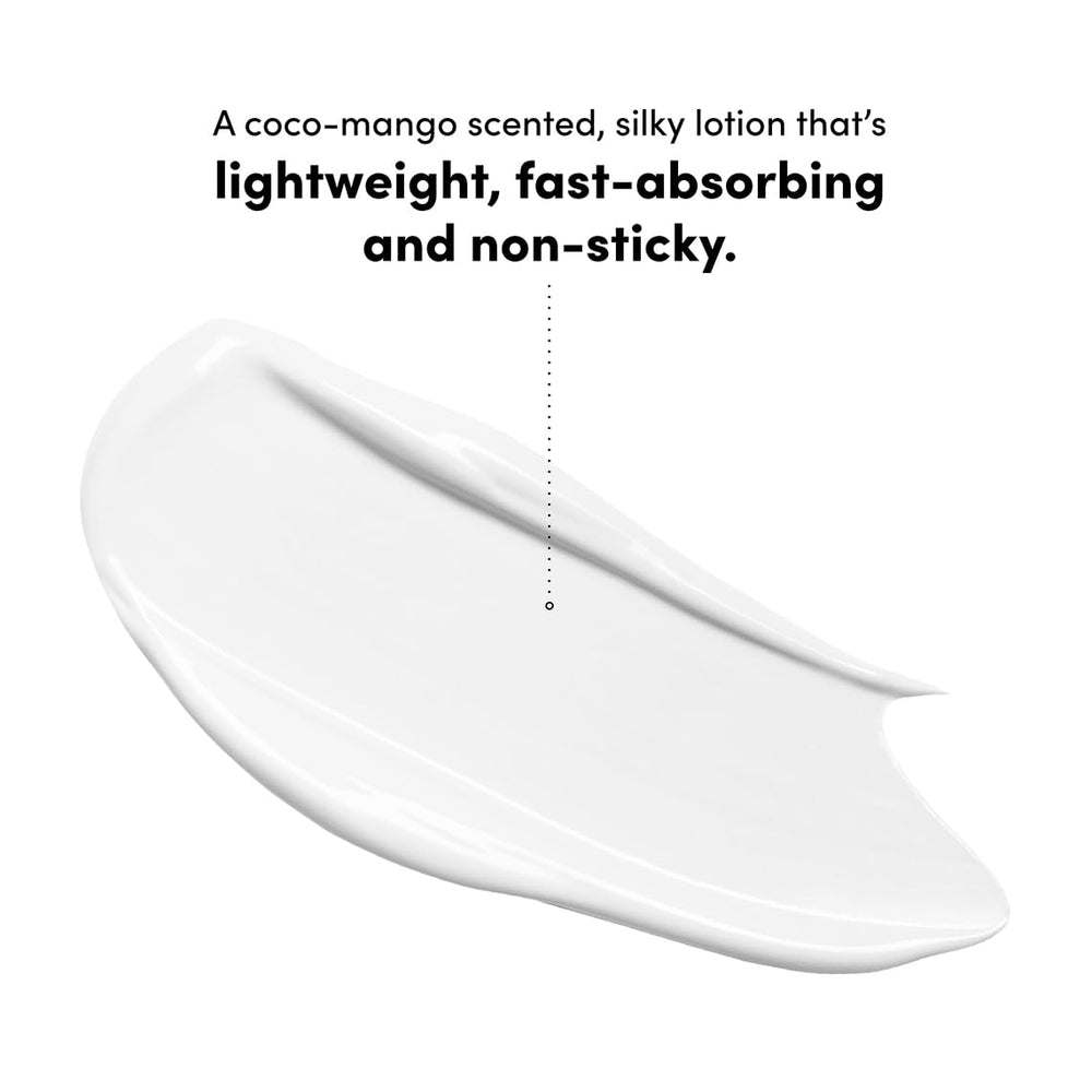 Silky texture on skin delivering non-sticky, glow-ready finish.