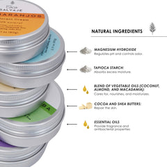 COCO SALVAJE packaging close-up emphasizing eco-friendly design and clean ingredients