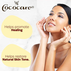 COCOCARE Vitamin E Oil nails and cuticles usage shows nourishing hydration