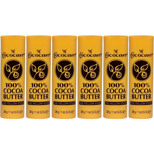 COCOCARE Yellow Stick packaging shows a convenient on-the-go moisture option.