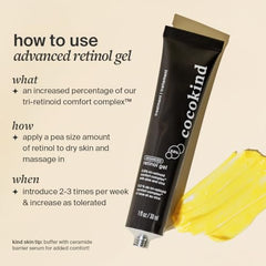Cocokind Advanced Retinol Gel 0.5% with aloe and cica for soothing hydration