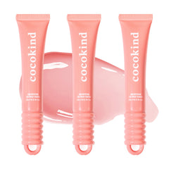 Cocokind Ceramide Lip Blur Balm tube with coral-pink gloss for hydrated lips