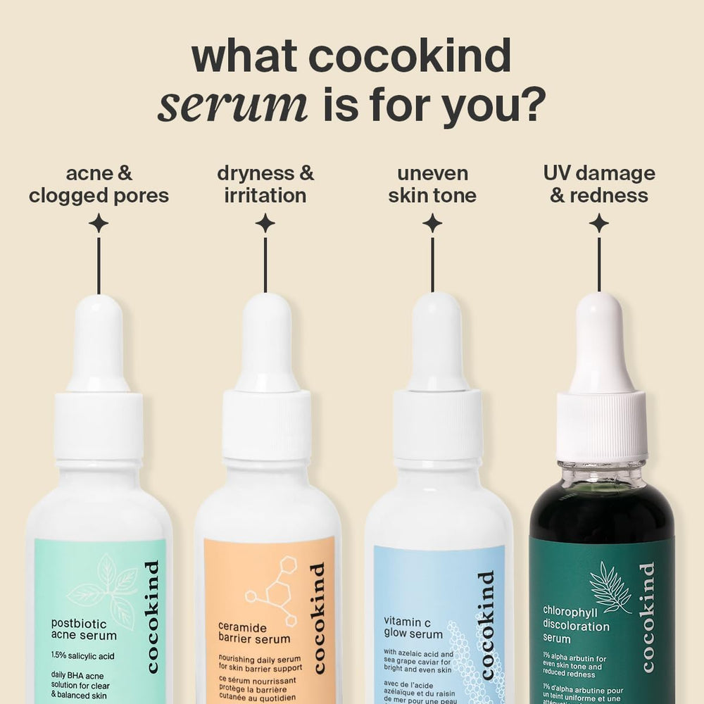 Cocokind Cruelty-Free Label communicates ethical skincare without fragrance for sensitive skin.