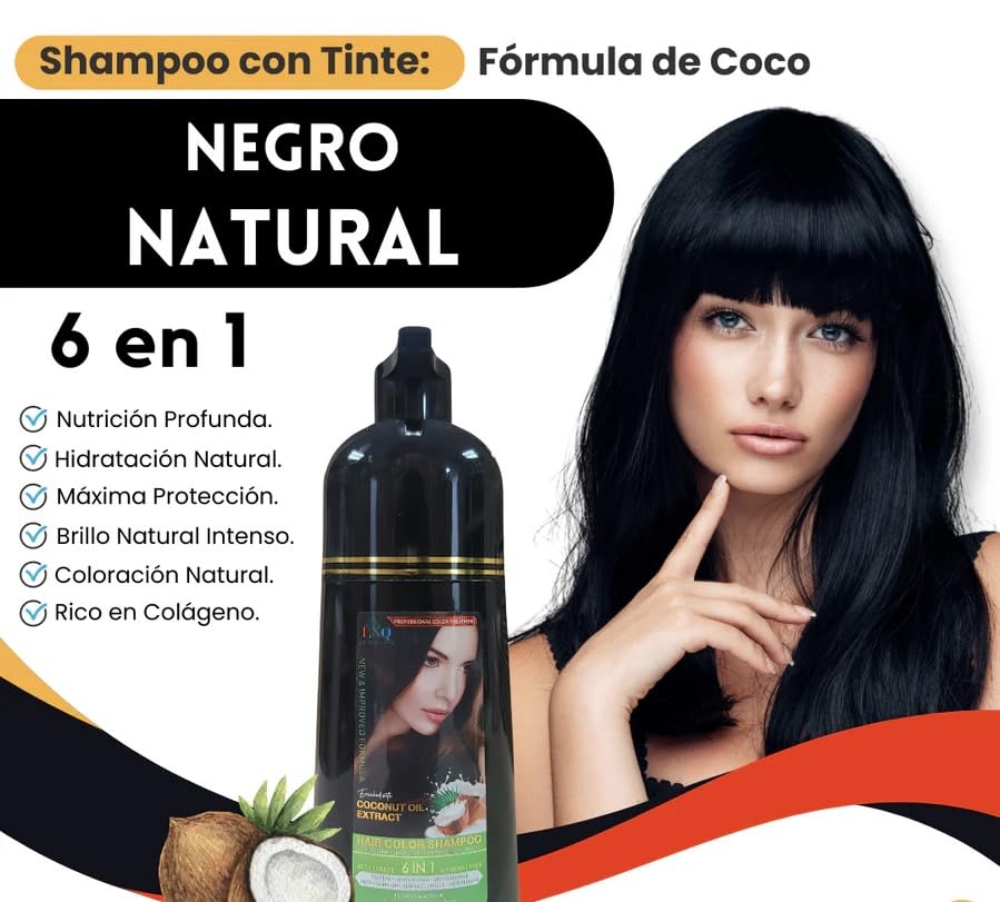 500 ml bottle highlights ammonia-free color treatment for daily use.