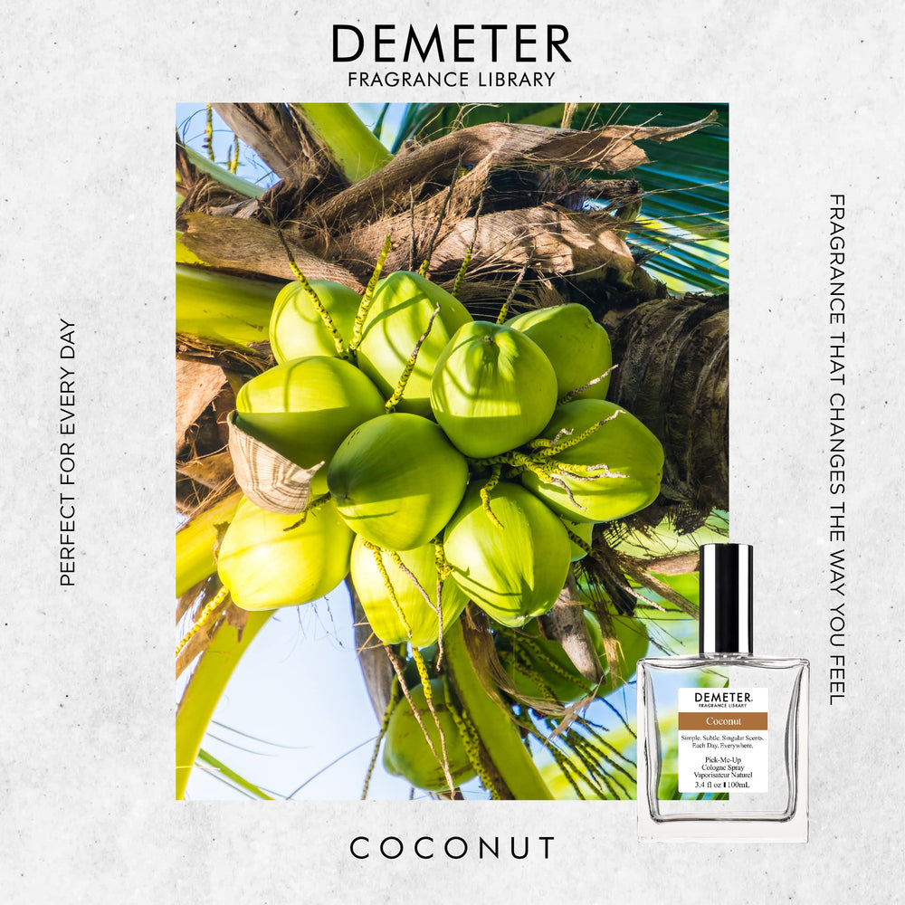Coconut scent burst application image showing refreshing spray.