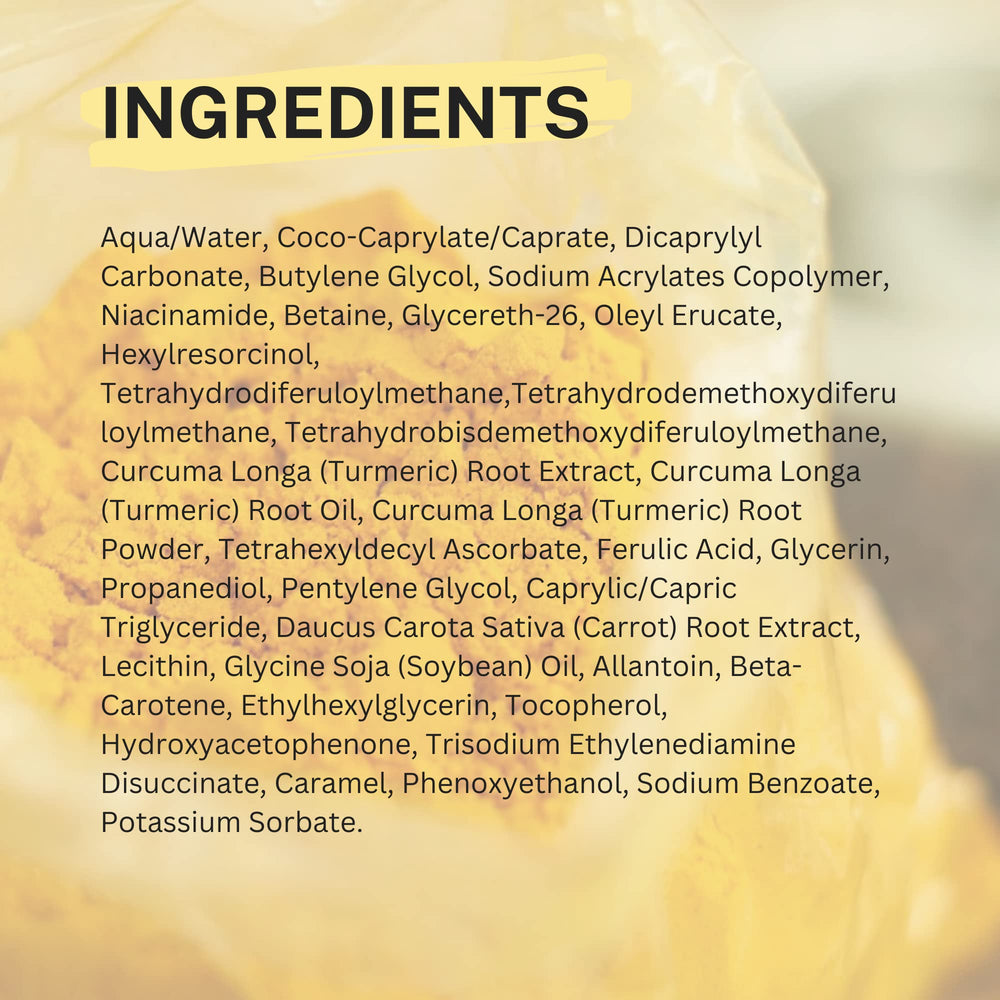 COCOON ORIGINAL curcumin concentration close-up illustrating antioxidant protection